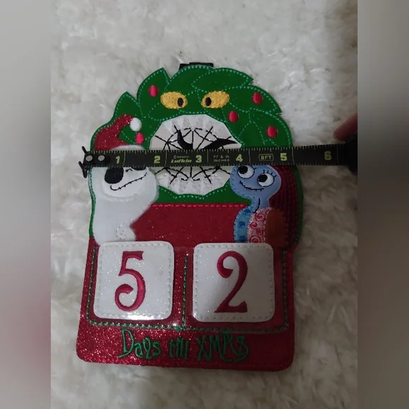 NWT nightmare before Christmas jack and Sally Christmas countdown - Picture 4 of 5